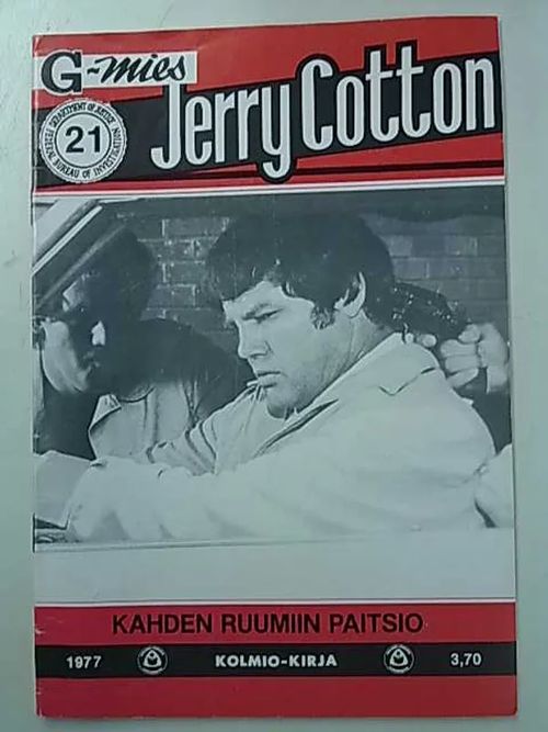 Jerry Cotton 1977 21 Kahden ruumiin paitsio | Antikvaarinen Kirjakauppa Tessi | Osta Antikvaarista - Kirjakauppa verkossa