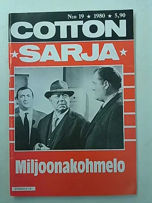 Cottonsarja 1980 19 Miljoonakohmelo | Antikvaarinen Kirjakauppa Tessi | Osta Antikvaarista - Kirjakauppa verkossa