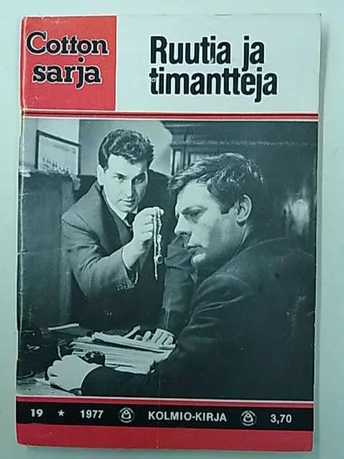 Cottonsarja 1977 19 Ruutia ja timantteja | Antikvaarinen Kirjakauppa Tessi | Osta Antikvaarista - Kirjakauppa verkossa