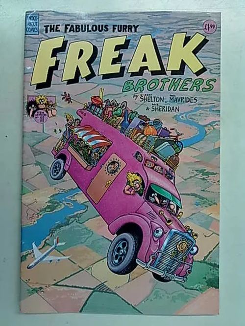 The Fabulous Furry Freak Brothers (Freak Brothers #11) - Shelton Gilbert, Mavrides Paul, Sheridan Dave | Antikvaarinen Kirjakauppa Tessi | Osta Antikvaarista - Kirjakauppa verkossa