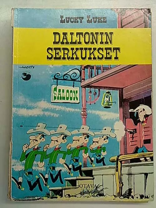 Lucky Luke - Daltonin serkukset | Antikvaarinen Kirjakauppa Tessi | Osta Antikvaarista - Kirjakauppa verkossa