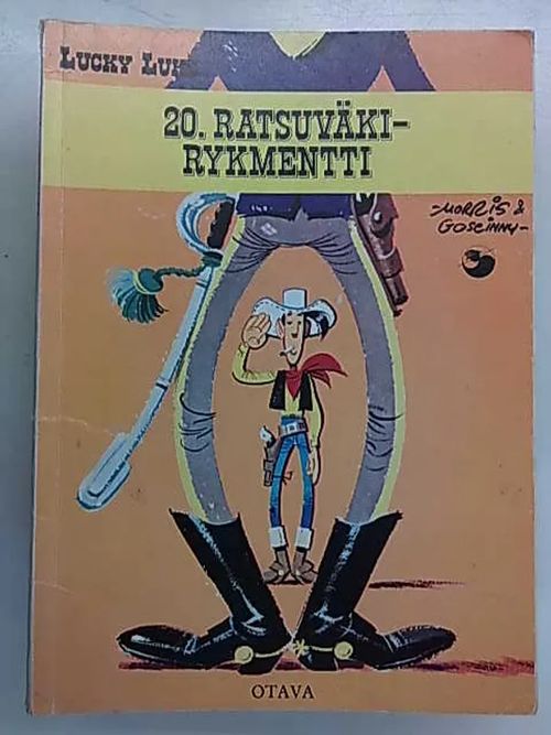 Lucky Luke - 20. ratsuväkirykmentti | Antikvaarinen Kirjakauppa Tessi | Osta Antikvaarista - Kirjakauppa verkossa