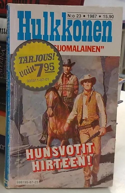 Hunsvotit hirteen! (Hulkkonen 23) | Antikvaarinen Kirjakauppa Tessi | Osta Antikvaarista - Kirjakauppa verkossa