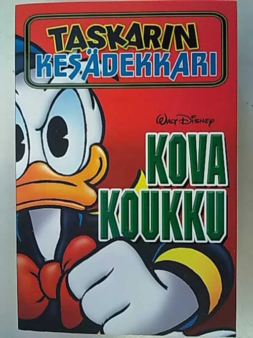 Aku Ankan taskukirja - Taskarin kesädekkari - Kova koukku | Antikvaarinen Kirjakauppa Tessi | Osta Antikvaarista - Kirjakauppa verkossa