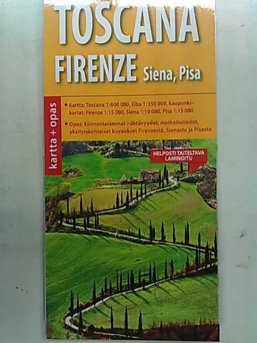 Toscana - Firenze, Siena, Pisa - kartta+opas - Kowalska Kamila | Antikvaarinen Kirjakauppa Tessi | Osta Antikvaarista - Kirjakauppa verkossa