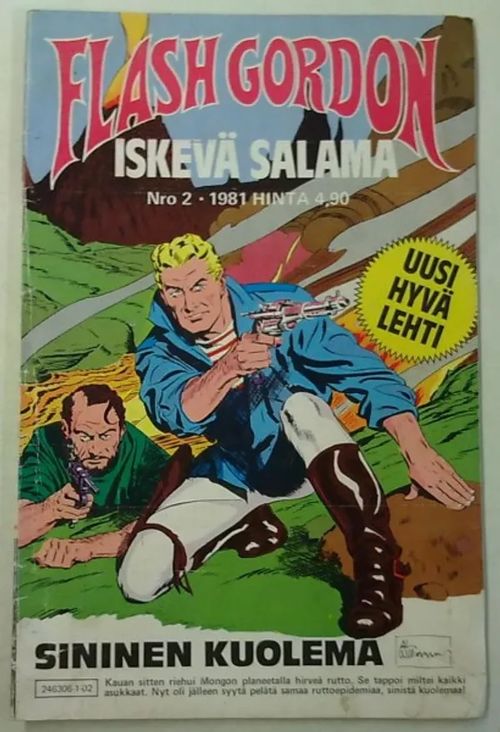 Flash Gordon 1981-02 Iskevä Salama | Antikvaarinen Kirjakauppa Tessi | Osta Antikvaarista - Kirjakauppa verkossa