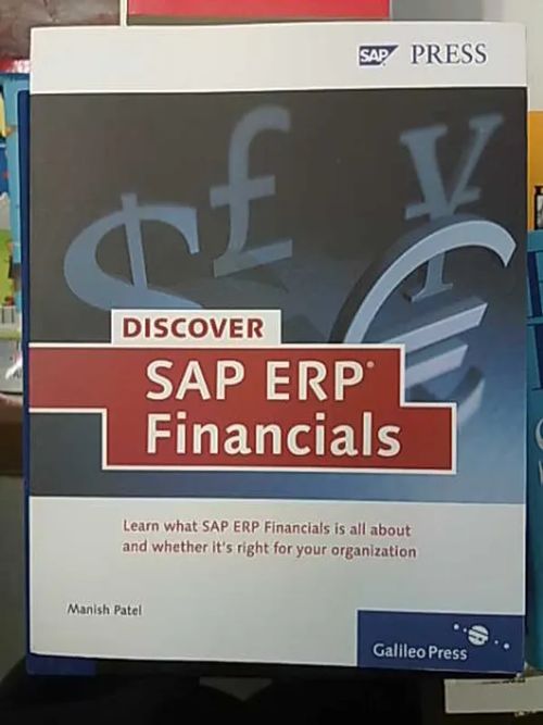 Discover SAP ERP Financials - Patel Manish | Antikvaarinen Kirjakauppa Tessi | Antikvaari - kirjakauppa verkossa