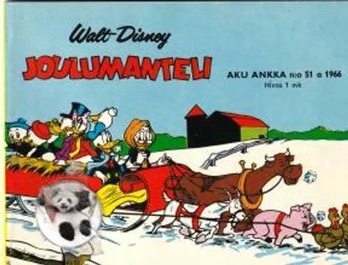 Aku Ankka n:o 51 a 1966 - Joulumanteli - Disney Walt | Antikvariaatti Feliks | Osta Antikvaarista - Kirjakauppa verkossa