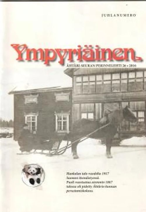 Ympyriäinen - Ähtäri-Seuran perinnelehti - 26/2016 - Juhlanumero | Antikvariaatti Feliks | Osta Antikvaarista - Kirjakauppa verkossa