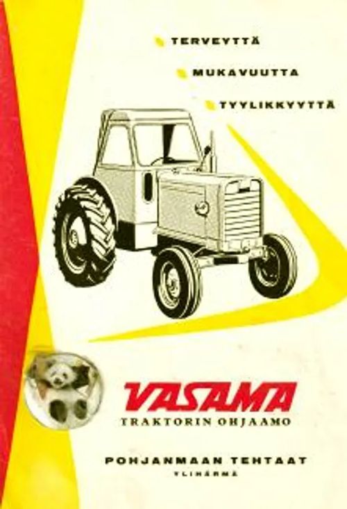 Vasama - Traktorin ohjaamo-esite n. 1964 - Pohjanmaan Tehtaat | Antikvariaatti Feliks | Osta Antikvaarista - Kirjakauppa verkossa