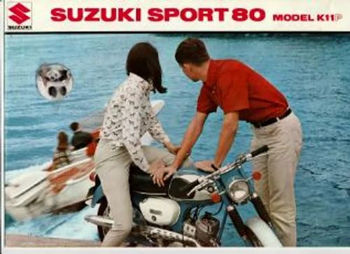 Suzuki Sport 80 Model K11P kevytmoottoripyörän esite 1966 - Suzuki Motor Co., LTD. | Antikvariaatti Feliks | Osta Antikvaarista - Kirjakauppa verkossa