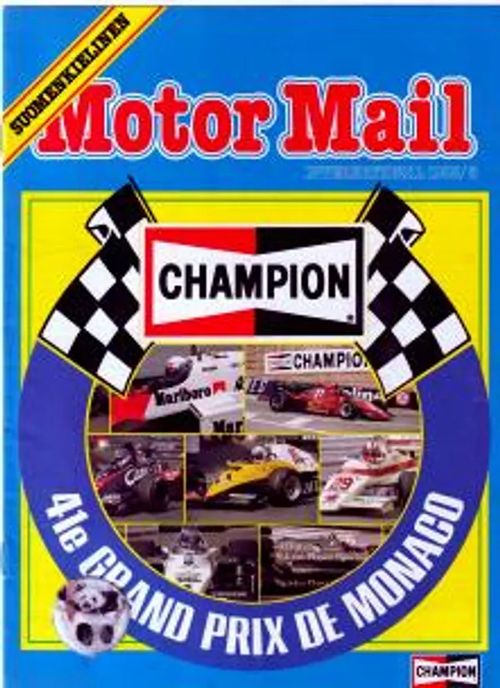 Motor Mail International 3/1983 - Champion tulppien suomenkielinen mainoslehti - Champion Motor Mail, Helsinki | Antikvariaatti Feliks | Osta Antikvaarista - Kirjakauppa verkossa