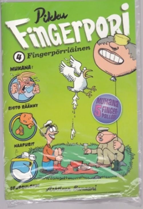 Pikku-Fingerpori 4 - Fingerpörriäinen - Jarla Pertti - Kataisto Vesa -  Anttonen Vesa ja Pasonen Harto toim. | Kirja-