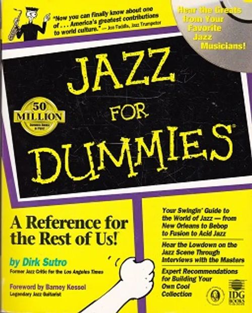 Jazz for Dummies - Sutro Dick | Kirja-Kissa Oy | Osta Antikvaarista - Kirjakauppa verkossa