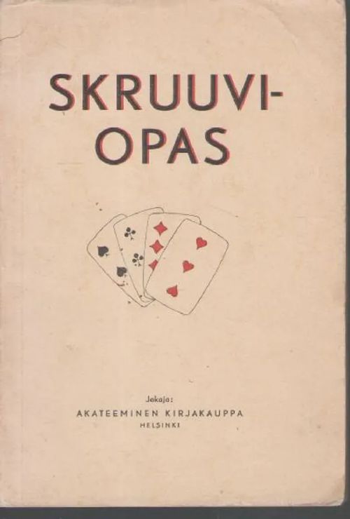 Skruuviopas | Antikvariaatti Punaparta | Osta Antikvaarista - Kirjakauppa  verkossa