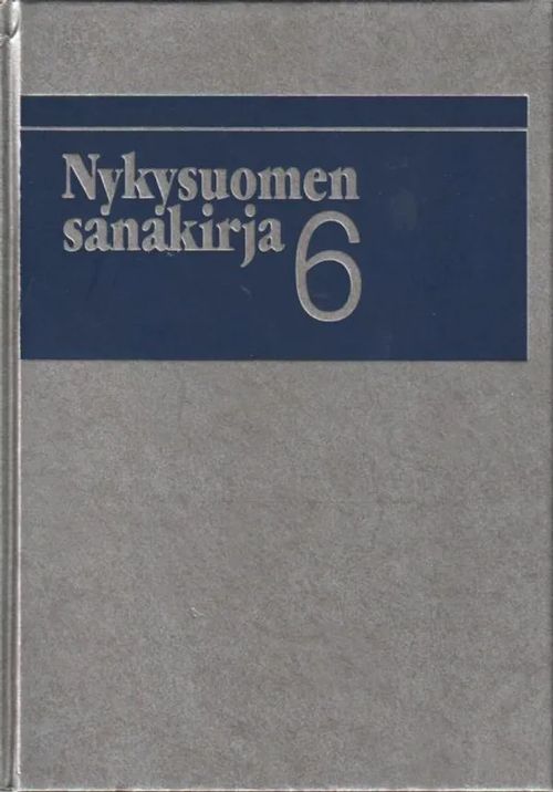 Nykysuomen sanakirja - etymologinen sanakirja - Häkkinen Kaisa |  Antikvariaatti Punaparta | Osta Antikvaarista - Kirjakauppa verkossa