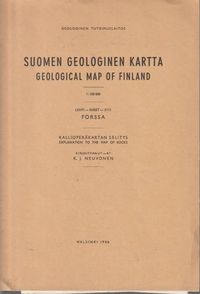 Suomen Geologinen kartta Lehti 2113 Forssa - Neuvonen K. J. |  Antikvariaatti Punaparta | Osta Antikvaarista - Kirjakauppa verkossa