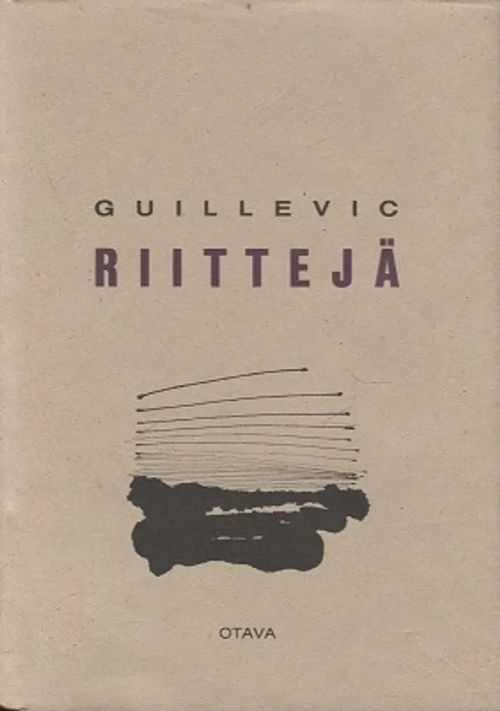 Riittejä - Guillevic | Antikvariaatti Taide ja kirja | Osta Antikvaarista - Kirjakauppa verkossa