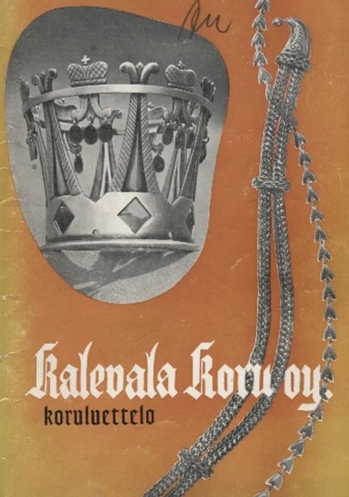 Kalevala Koru Oy - Koruluettelo - Kalevala Koru Oy | Antikvariaatti Taide  ja kirja | Antikvaari - kirjakauppa verkossa