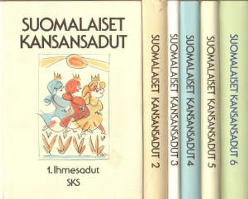 Suomalaiset kansansadut 1-6 | Antikvariaatti Taide ja kirja | Osta Antikvaarista - Kirjakauppa verkossa