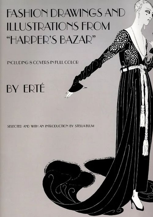 Fashion Drawings and Illustrations from "Harper's Bazar" | Antikvariaatti Taide ja kirja | Osta Antikvaarista - Kirjakauppa verkossa