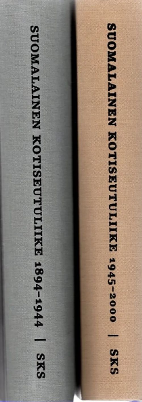 Suomalainen kotiseutuliike 1894-1944 & 1945-2000 - Stenfors Piia - Turunen Harri | Antikvariaatti Taide ja kirja | Osta Antikvaarista - Kirjakauppa verkossa