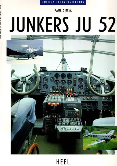 Junkers Ju 52 - Simsa Paul | Antikvariaatti Taide ja kirja | Osta Antikvaarista - Kirjakauppa verkossa