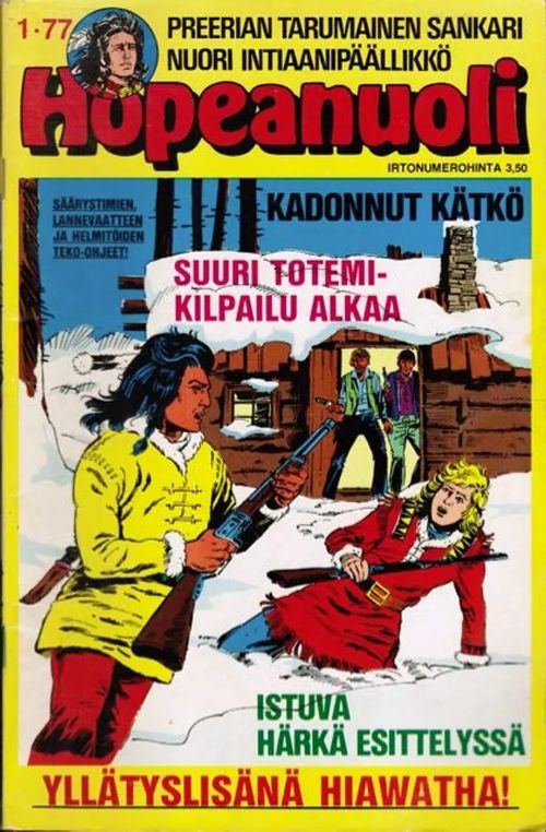 Hopeanuoli 1977 - vuosikerta (2 numeroa puuttuu!) | Antikvariaatti Taide ja kirja | Osta Antikvaarista - Kirjakauppa verkossa