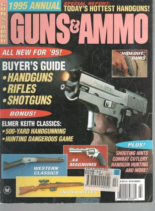 Guns & Ammo Annual 1995 - Edited | Wanhat Unelmat Gamla Drömmar Old Dreams | Osta Antikvaarista - Kirjakauppa verkossa