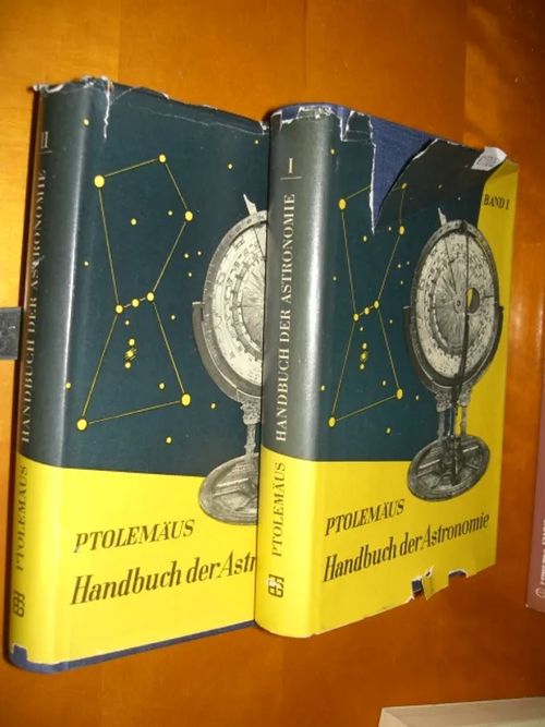 Handbuch Der Astronimie, Band I-II - Ptolemäus | Divari & Antikvariaatti Kummisetä | Osta Antikvaarista - Kirjakauppa verkossa