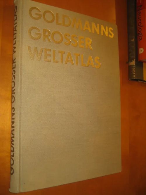 Goldmanns Grosser Weltatlas: Die Umwelt des Menschen (Astronomie - Geologie - Geographie - Klimakunde - Wirtschaft - Bevölkerungskunde) - Bayer, Herbert; Wilhelm Goldmann; L. Visintin | Divari & Antikvariaatti Kummisetä | Osta Antikvaarista - Kirjakauppa verkossa