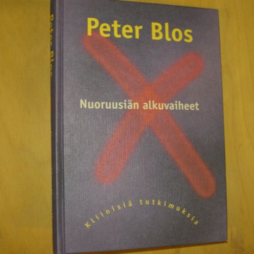 nuoruusiän alkuvaiheet - Kliinisiä tutkimuksia - Blos peter | Divari & Antikvariaatti Kummisetä | Osta Antikvaarista - Kirjakauppa verkossa