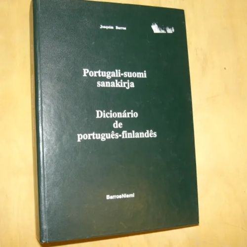 Portugali-suomi-sanakirja - Dicionário de português-finlandês - Barros  Joaquim | Divari & Antikvariaatti Kummisetä | Osta