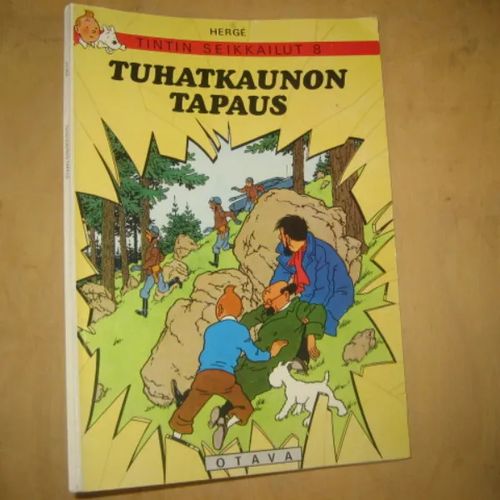 Tintin seikkailut 8 - Tuhatkaunon tapaus - Herge | Divari & Antikvariaatti Kummisetä | Osta Antikvaarista - Kirjakauppa verkossa