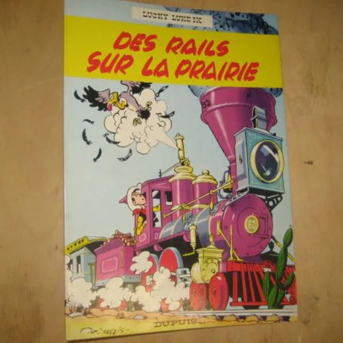 Lucky Luke IX - Des rails sur la prairie - Morris | Divari & Antikvariaatti Kummisetä | Osta Antikvaarista - Kirjakauppa verkossa