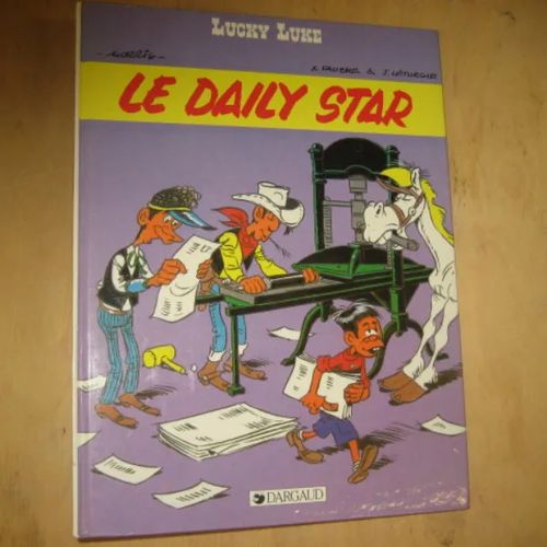 Lucky Luke - Le Daily Star - Morris, Fauche X., Leturgie J. | Divari & Antikvariaatti Kummisetä | Osta Antikvaarista - Kirjakauppa verkossa