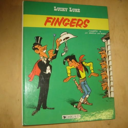 Lucky Luke - Fingers - Morris, van Banda Lo Hartog | Divari & Antikvariaatti Kummisetä | Osta Antikvaarista - Kirjakauppa verkossa