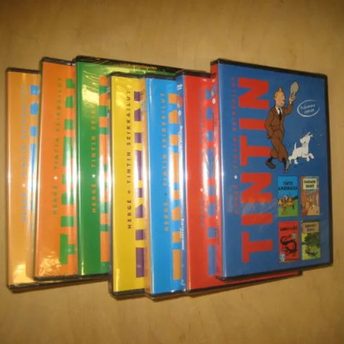 Tintin seikkailut 1-7 (DVD) | Divari & Antikvariaatti Kummisetä | Osta Antikvaarista - Kirjakauppa verkossa