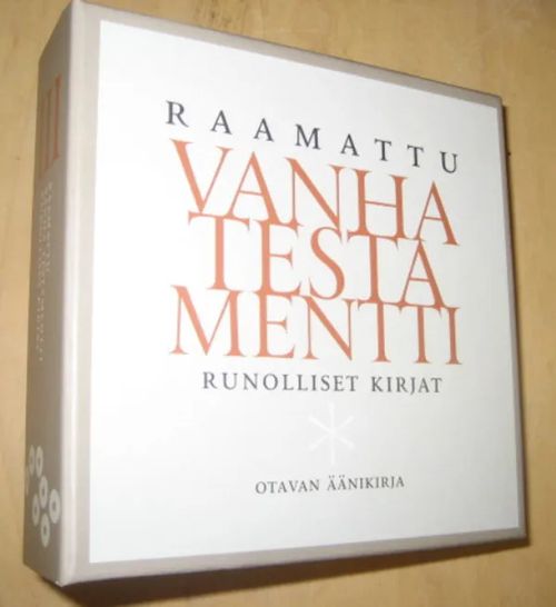 Raamattu - Vanha testamentti III - Runolliset kirjat (äänikirja) | Divari & Antikvariaatti Kummisetä | Osta Antikvaarista - Kirjakauppa verkossa