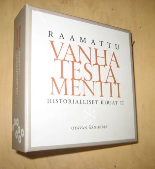 Raamattu - Vanha testamentti II - Historialliset kirjat II (äänikirja) | Divari & Antikvariaatti Kummisetä | Osta Antikvaarista - Kirjakauppa verkossa