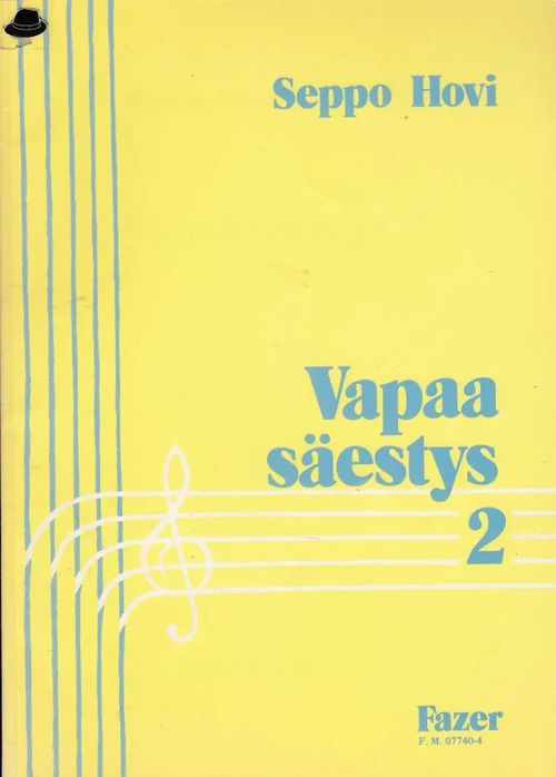 Vapaa säestys 2 - Hovi Seppo | Divari & Antikvariaatti Kummisetä | Osta Antikvaarista - Kirjakauppa verkossa