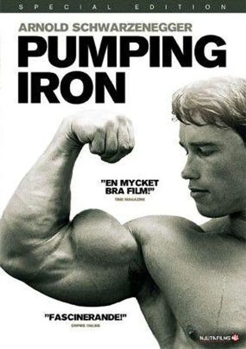 Arnold Schwarzenegger - Pumping Iron (DVD) | Divari & Antikvariaatti Kummisetä | Osta Antikvaarista - Kirjakauppa verkossa