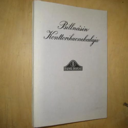 Luettelo Billnäsin Konttorihuonekaluista | Divari & Antikvariaatti Kummisetä | Osta Antikvaarista - Kirjakauppa verkossa