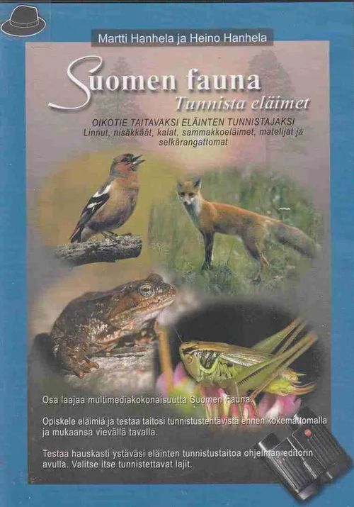 Suomen Fauna - Tunnista eläimet - multimedia cd - Hanhela Martti, Hanhela  Heino | Divari & Antikvariaatti Kummisetä |
