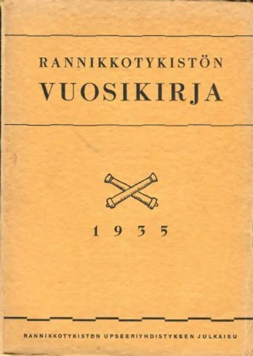 Rannikkotykistön vuosikirja 1935 - Toimituskunta | Invisible T:mi | Osta Antikvaarista - Kirjakauppa verkossa