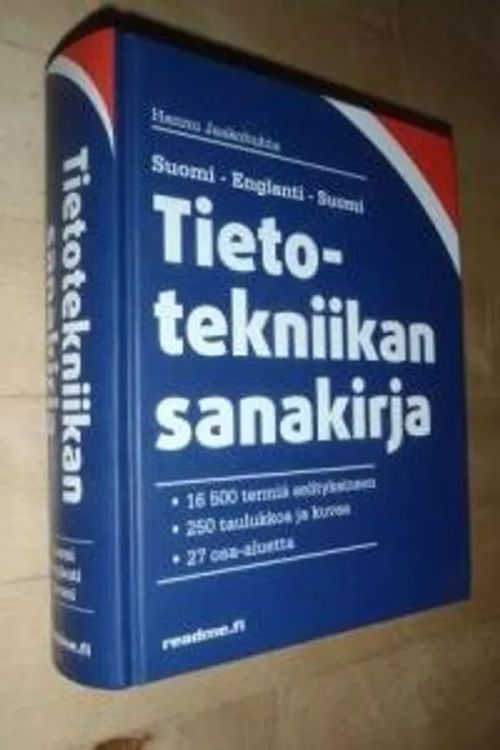 Tietotekniikan sanakirja Suomi - Englanti - Suomi - Hannu Jaakohuhta |  Antikvaari Helsingius/Paikalliset palvelut ry/Nurm | Osta