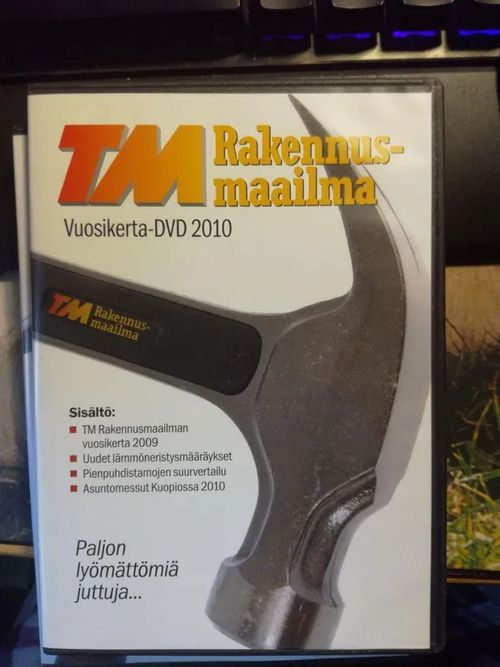 TM Rakennusmaailma Vuosikerta-DVD 2010 (DVD-CD ROM) - 2009 vuosikerta digitalisoituna!! | Antikvaari Helsingius/Paikalliset palvelut ry/Nurm | Osta Antikvaarista - Kirjakauppa verkossa