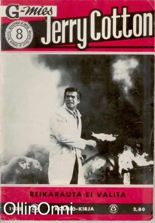 Jerry Cotton 8/1975 | OllinOnni Oy | Osta Antikvaarista - Kirjakauppa verkossa