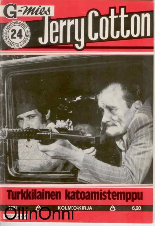 Jerry Cotton 24/1981 | OllinOnni Oy | Osta Antikvaarista - Kirjakauppa verkossa