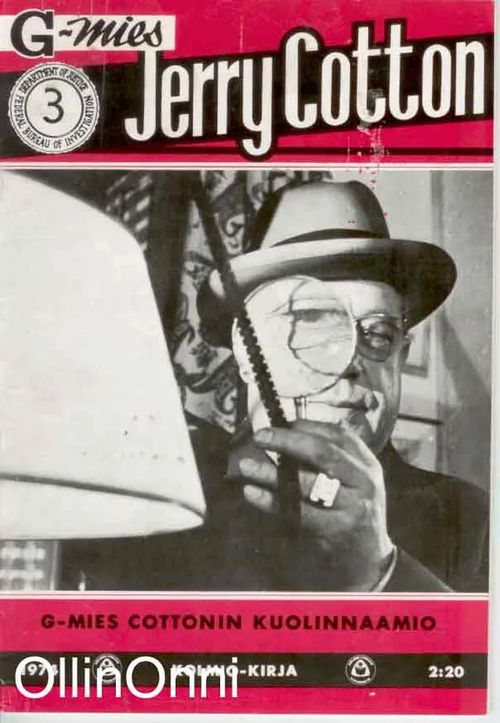 Jerry Cotton 3/1974 | OllinOnni Oy | Osta Antikvaarista - Kirjakauppa verkossa